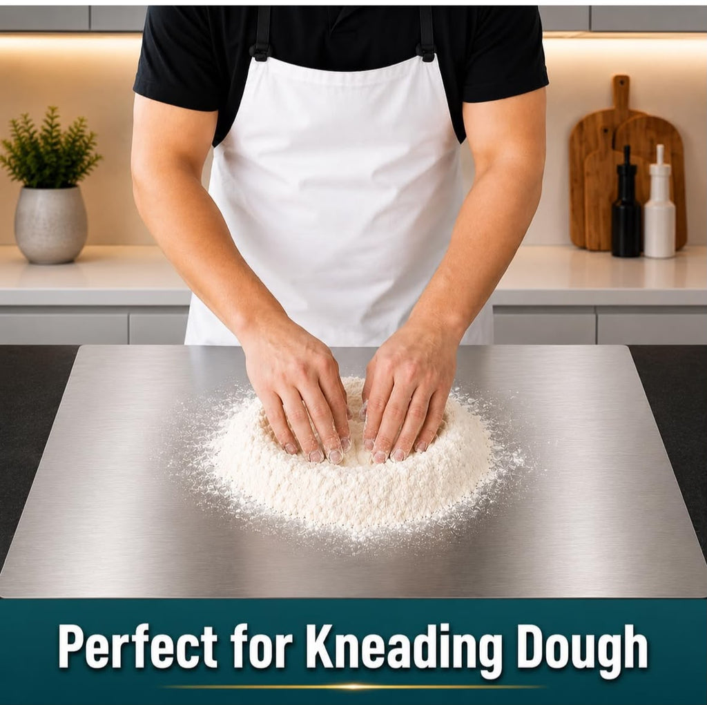 Stainless Steel Cutting Board | Premium Rust-Free Chopping Board for Kitchen