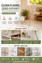 Flexible wiper - Clean Every Corner Easily✨